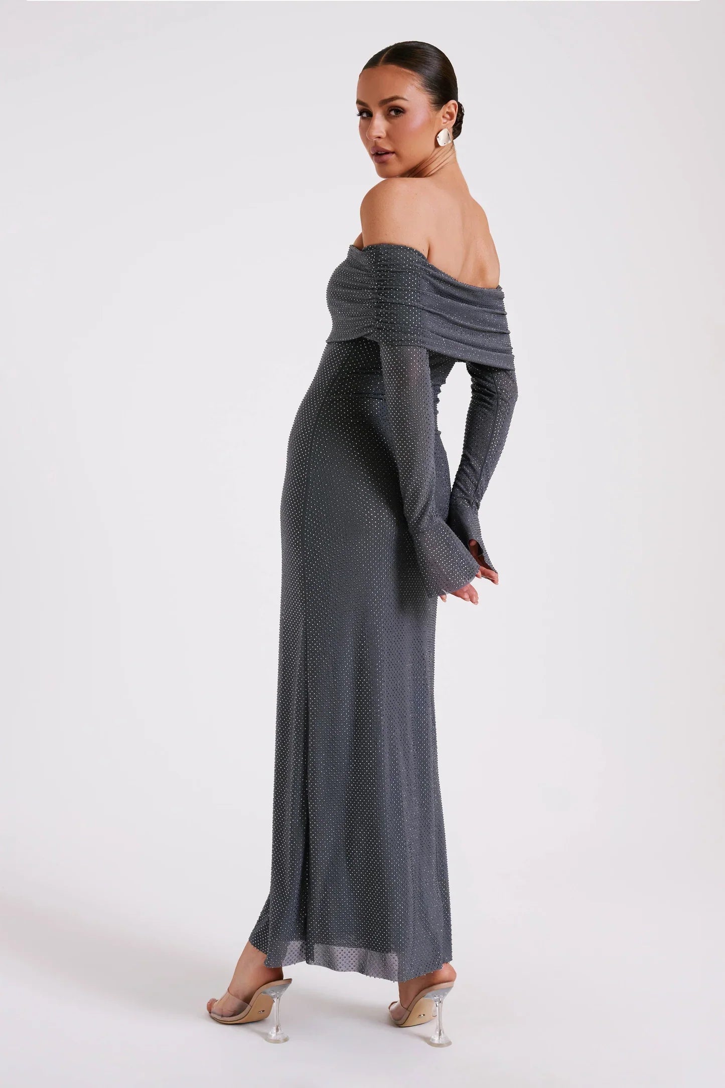 Malika Glitter Dress