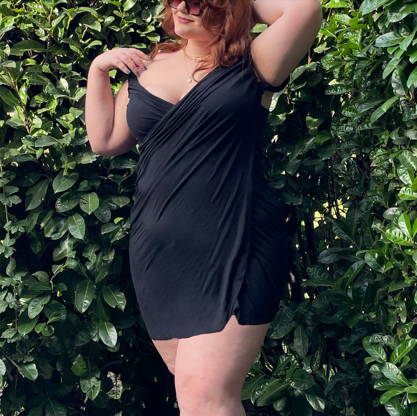Bamboo Wrap Dress Cover-Up