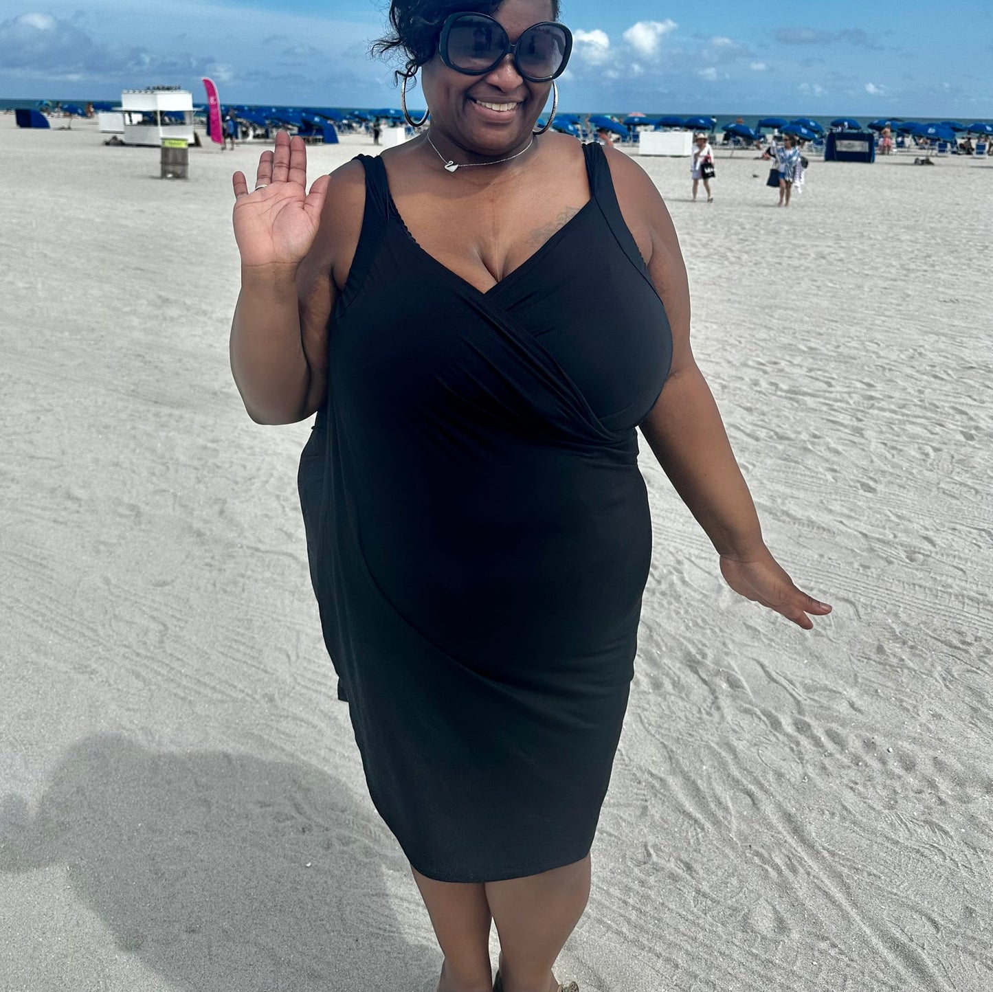 Bamboo Wrap Dress Cover-Up
