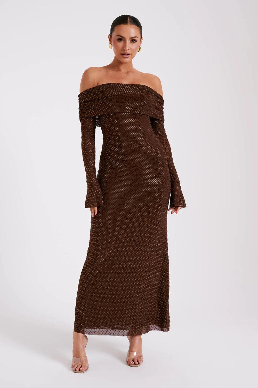 Malika Glitter Dress