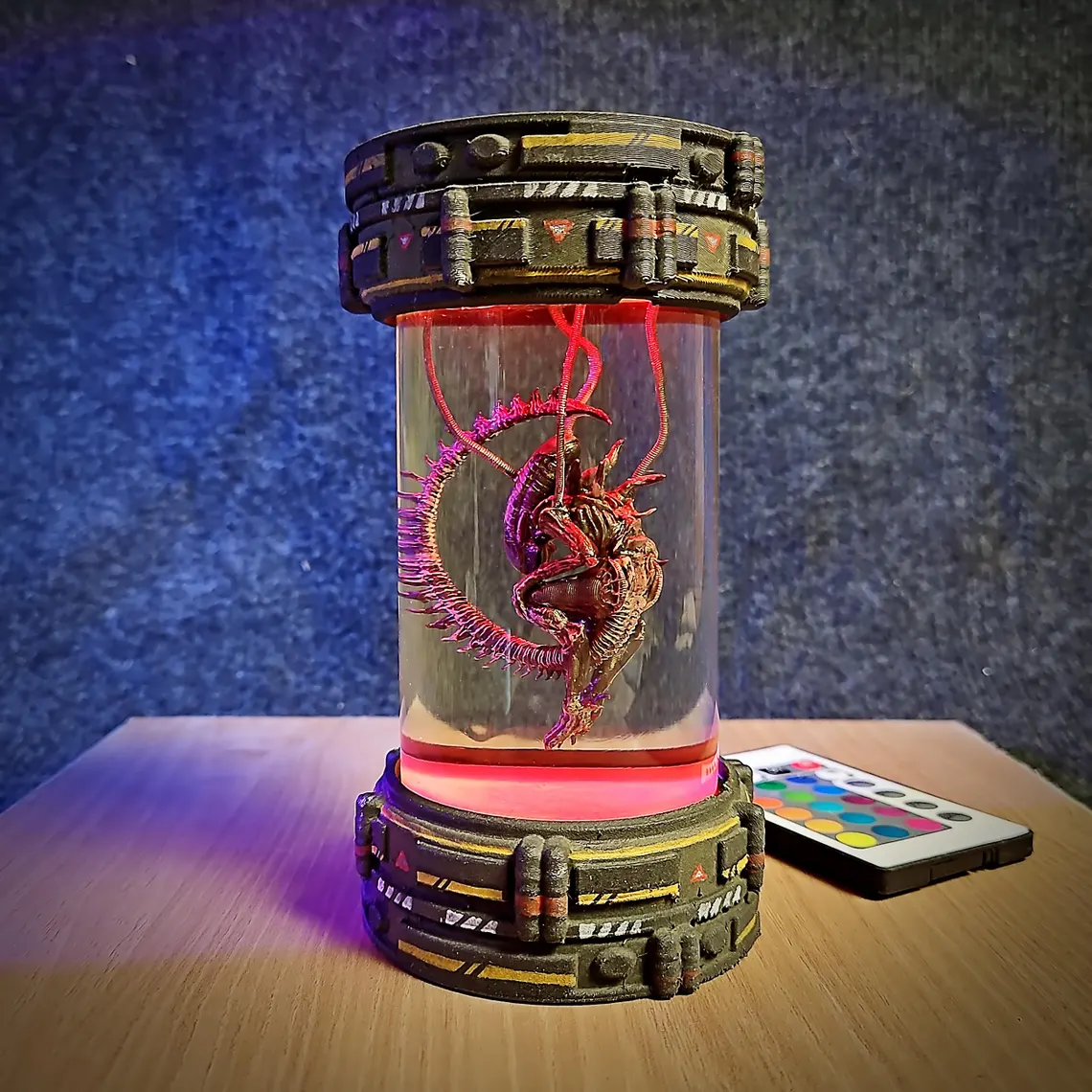 Alien Xenomorph Resin Lamp