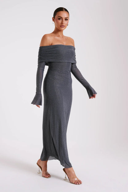 Malika Glitter Dress