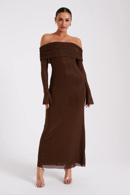 Malika Glitter Dress